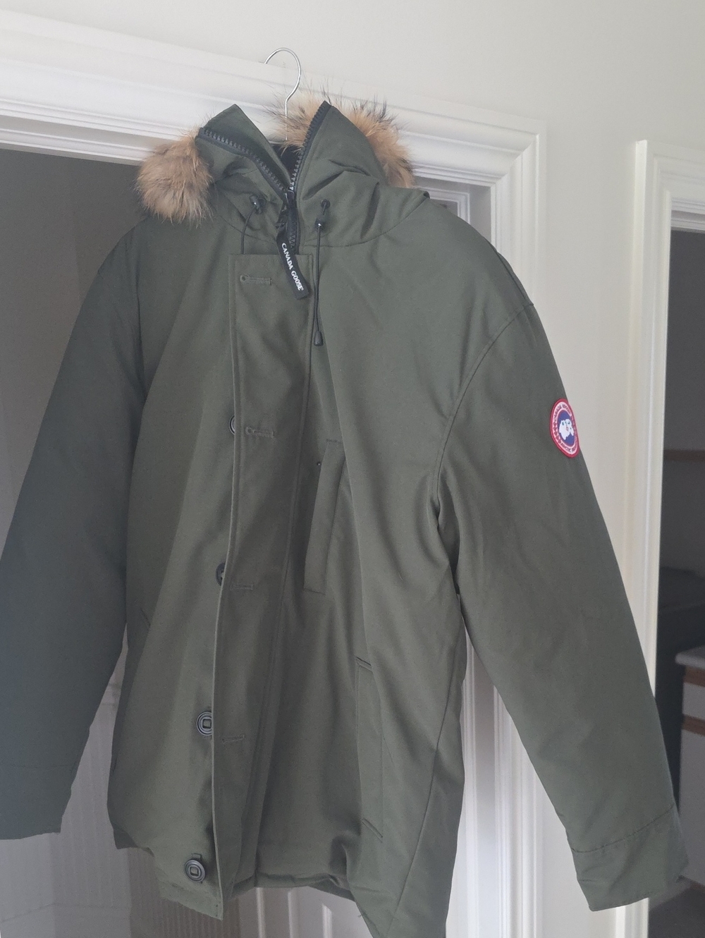 Canada Goose Men’s Parka in Olive